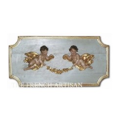 French wood paneling Frontal door top