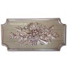 Fronton haut de porte boiserie décoration