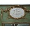 Espejo Francés con decoración de ángeles Napoleón III