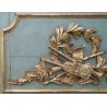 detalles de una Par de espejo Francés Luis XVI con sus frotones de madera