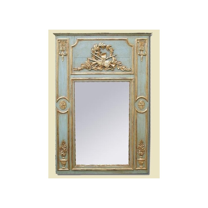 French Tumeau mirror Louis XVI