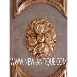 Trumeau ancien Louis XVI avec peinture de navires | New Antique